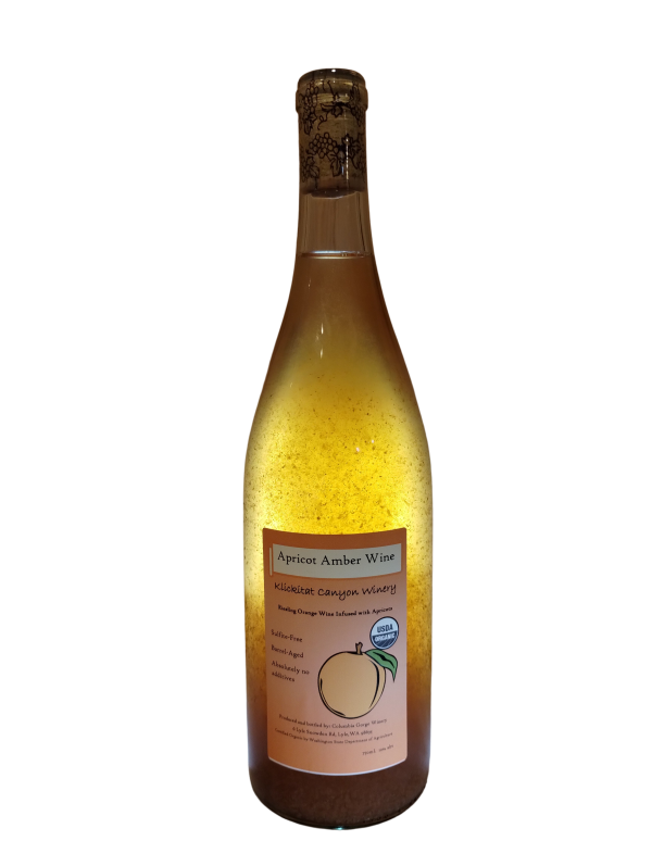 Organic Apricot orange wine