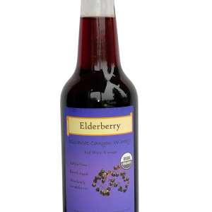 Organic Elderberry Vinegar - red wine vinegar