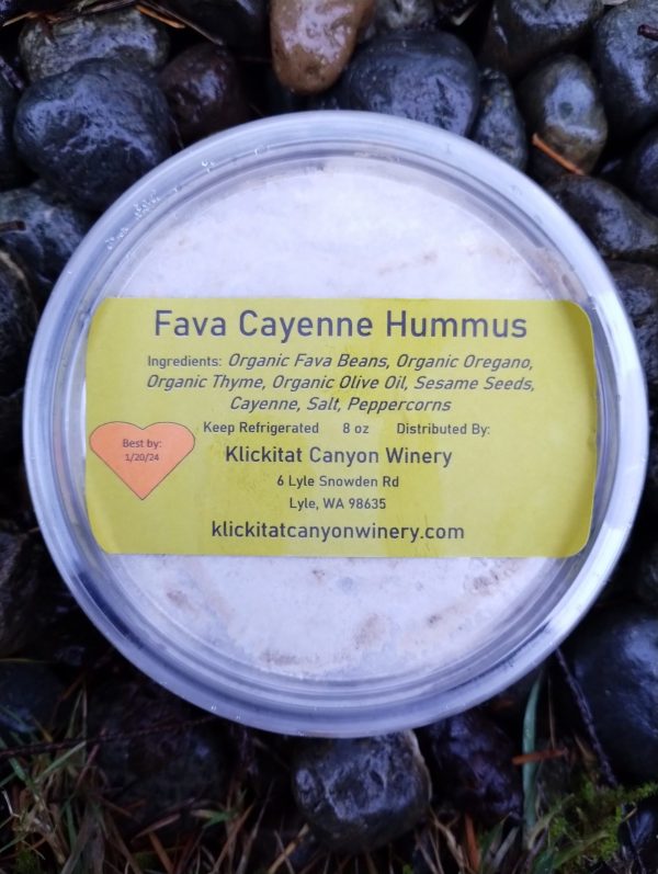 Fava Bean Hummus with Cayenne, Thyme. and Oregano