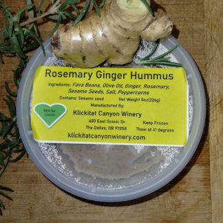 Fava Bean Hummus with Rosemary and Ginger