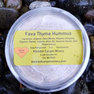 Fava Bean Thyme and Oregano Hummus