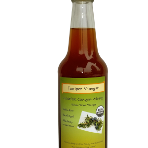 Organic Juniper Vinegar - white wine vinegar
