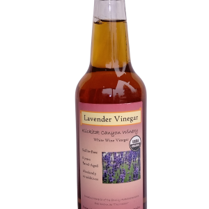 Organic Lavender Vinegar - white wine vinegar