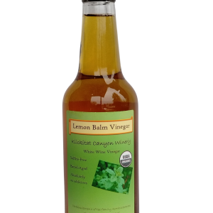 Lemon Balm Vinegar - white wine vinegar