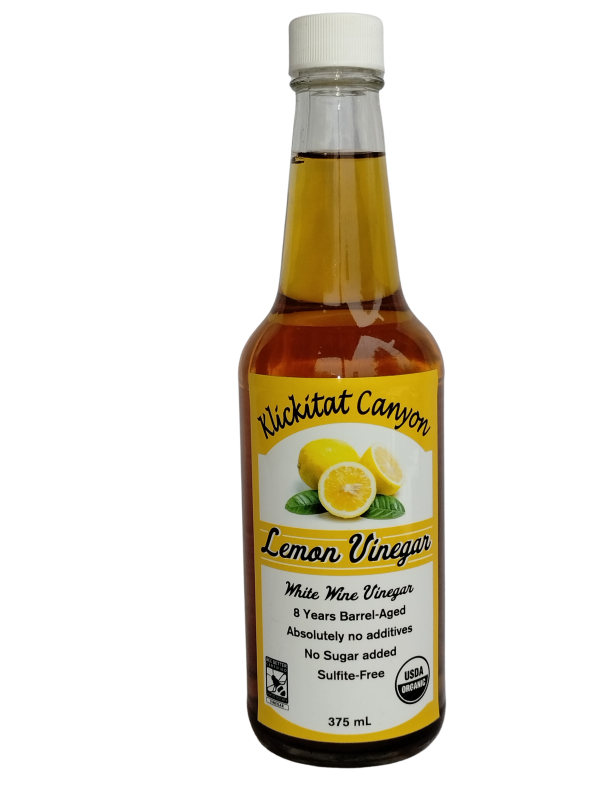 Organic Lemon Vinegar - white wine vinegar