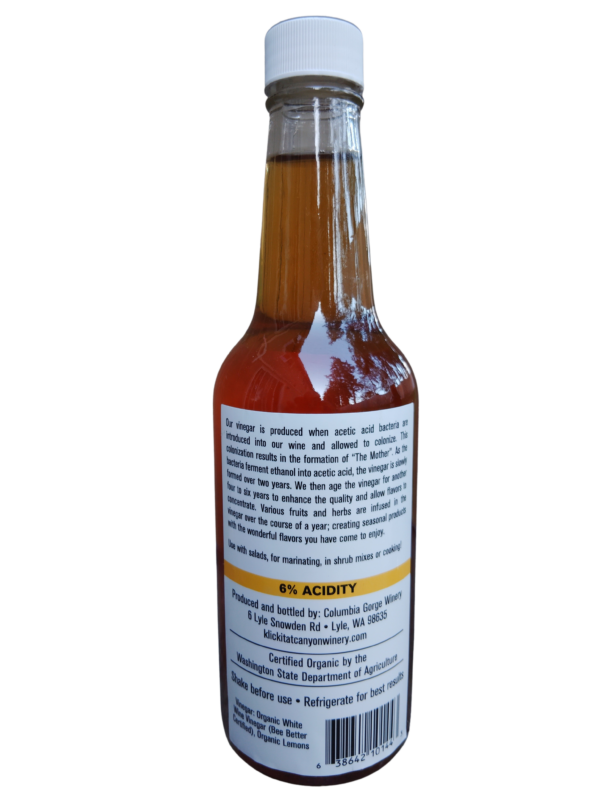 Organic Lemon Vinegar