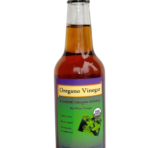 Organic Oregano Vinegar - red wine vinegar