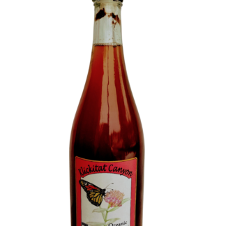 Petillant Naturel Monarch Rose made with Cab Franc grapes - Klickitat Canyon Winery