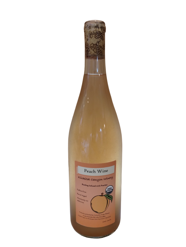 Organic Peach wine