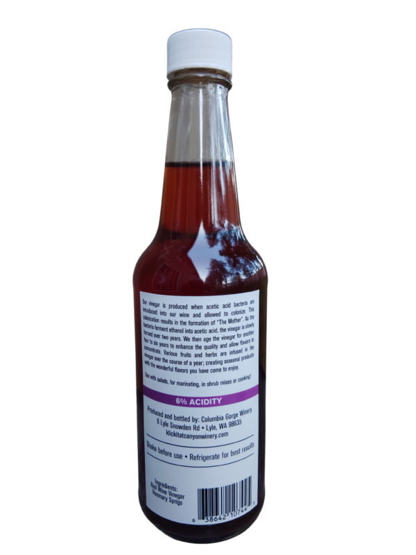 Rosemary red wine vinegar