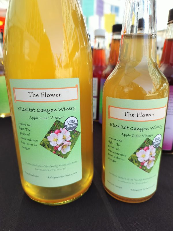 The Flower - Apple hard cider and apple cider vinegar